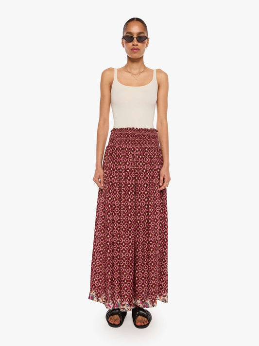 Mother Denim Natalie Martin Bella Skirt MOSAIC SPICE