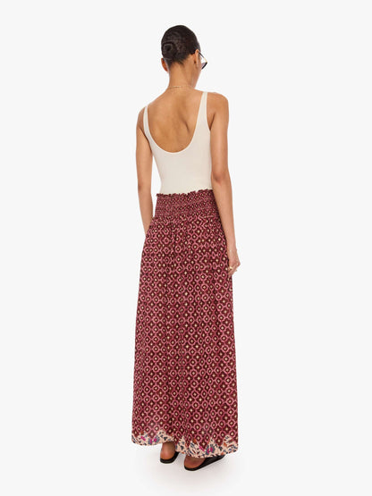 Mother Denim Natalie Martin Bella Skirt MOSAIC SPICE
