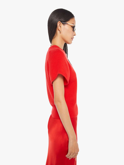 Mother Denim SABLYN Jones Sweater SCARLET