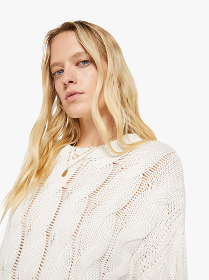 Mother Denim SABLYN Tristan D Pullover GARDENIA