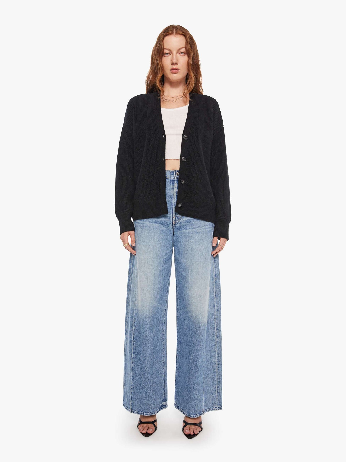 Mother Denim XiRENA Ramona Cardigan Black