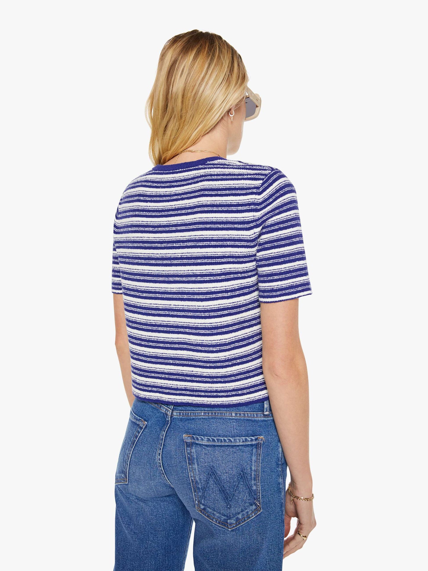 Mother Denim XiRENA Kelsey Top MIDNIGHT SHADOW