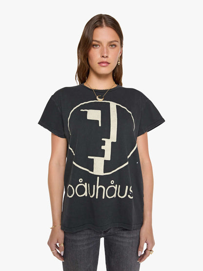 Mother Denim MadeWorn Bauhaus Tee Black (Charcoal)