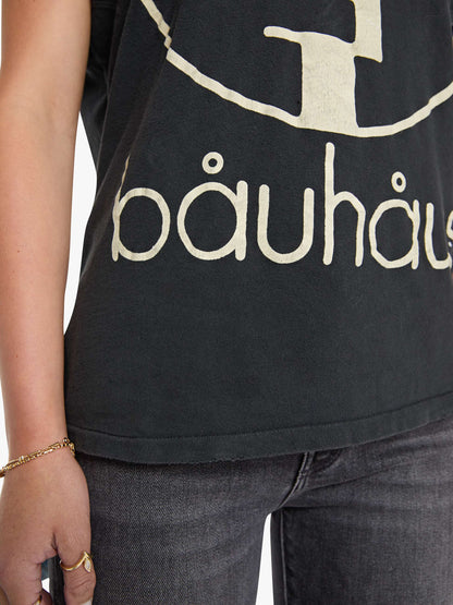 Mother Denim MadeWorn Bauhaus Tee Black (Charcoal)