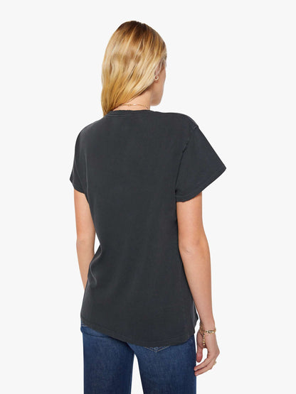 Mother Denim MadeWorn Jimmy Buffet Tee Black (Charcoal)
