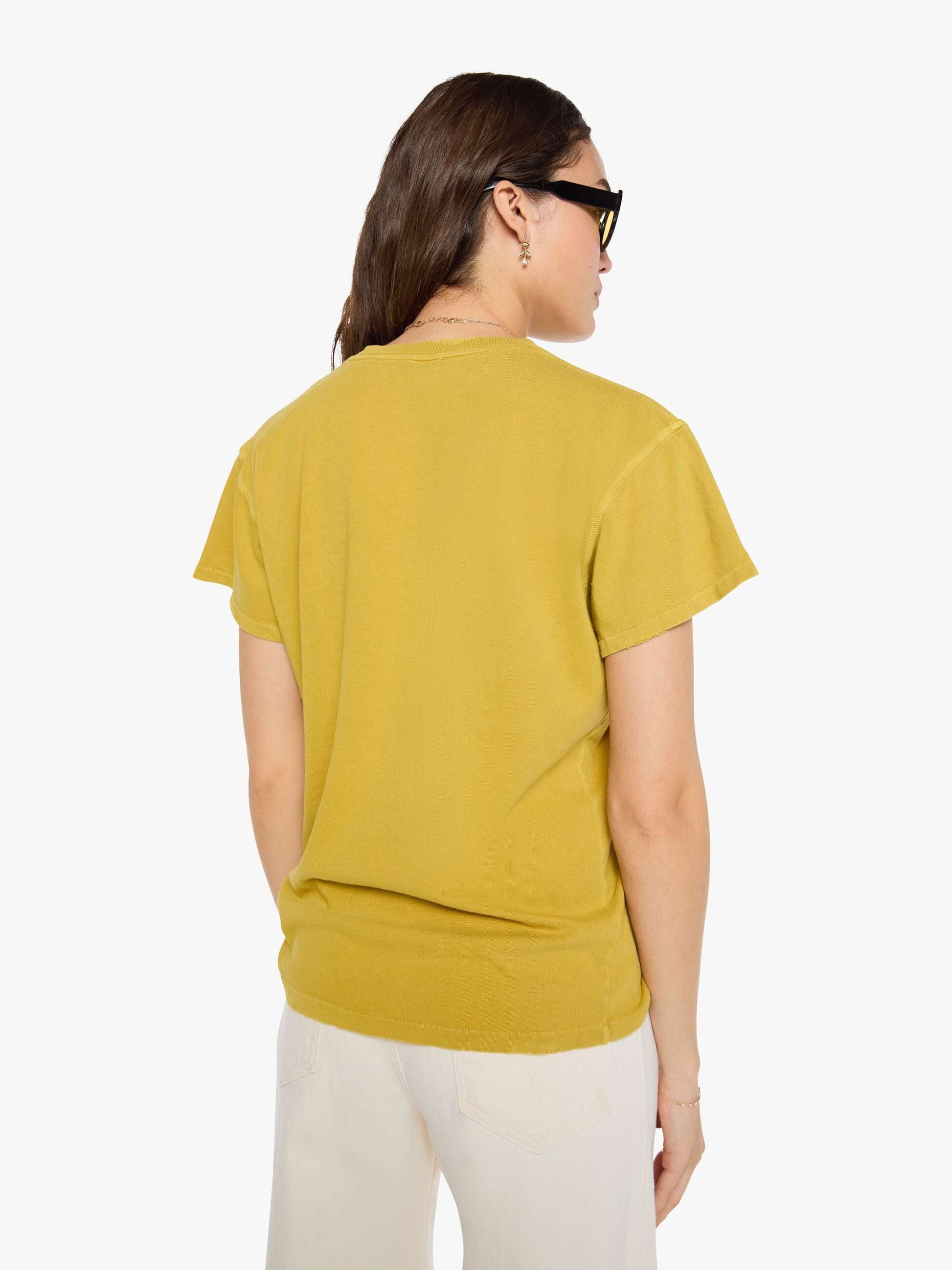 Mother Denim MadeWorn Devo Tee SANDSTONE