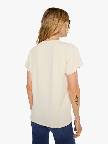 Mother Denim MadeWorn Stevie Nicks Tee Beige (Light)