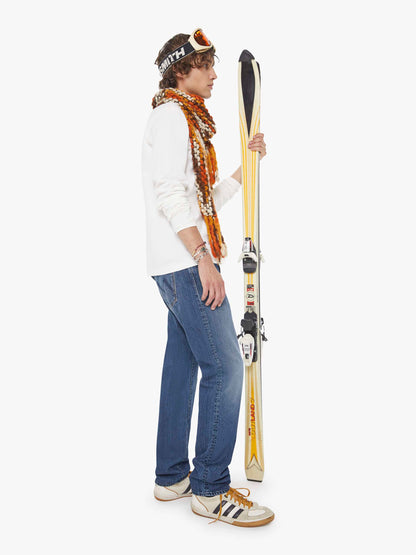 Mother Denim THE MEGA NEAT FIRST ROUND ON ME Blue (Medium)