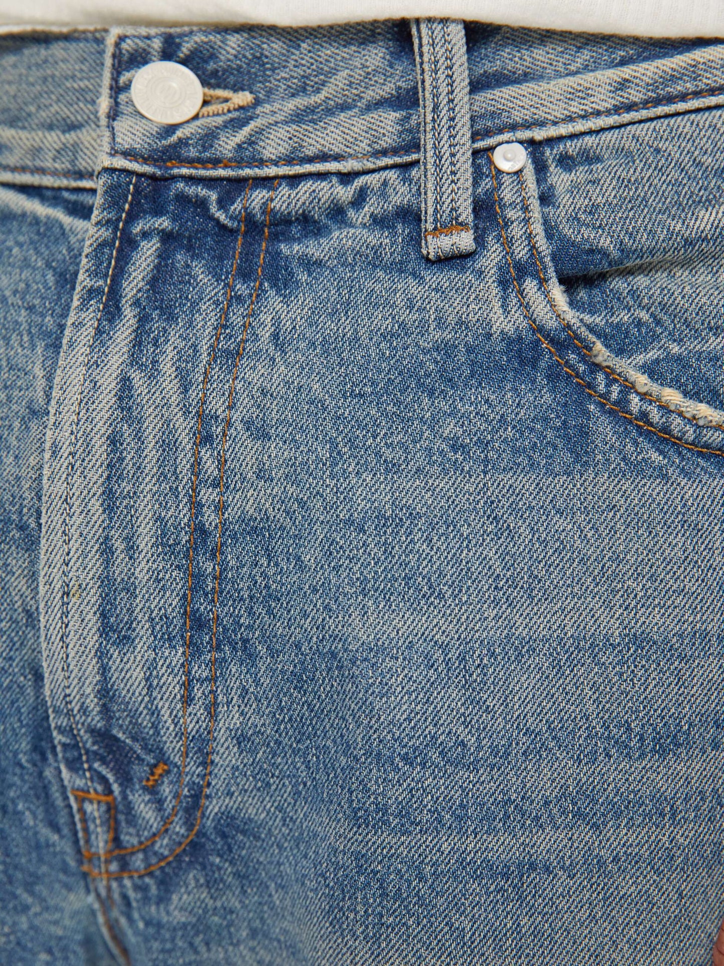 Mother Denim The Bronco Knuckle Down