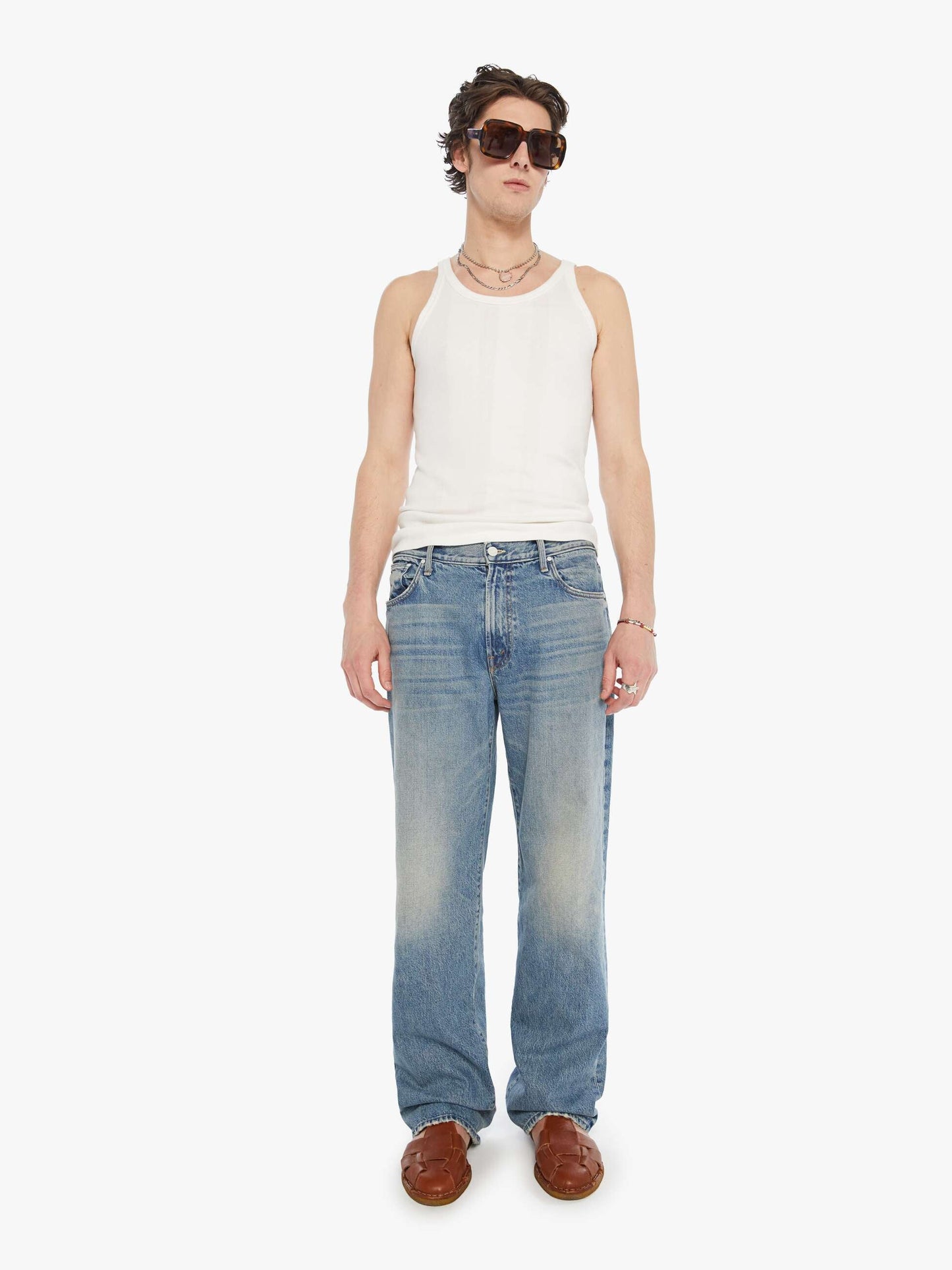 Mother Denim The Big Shot Knuckle Down