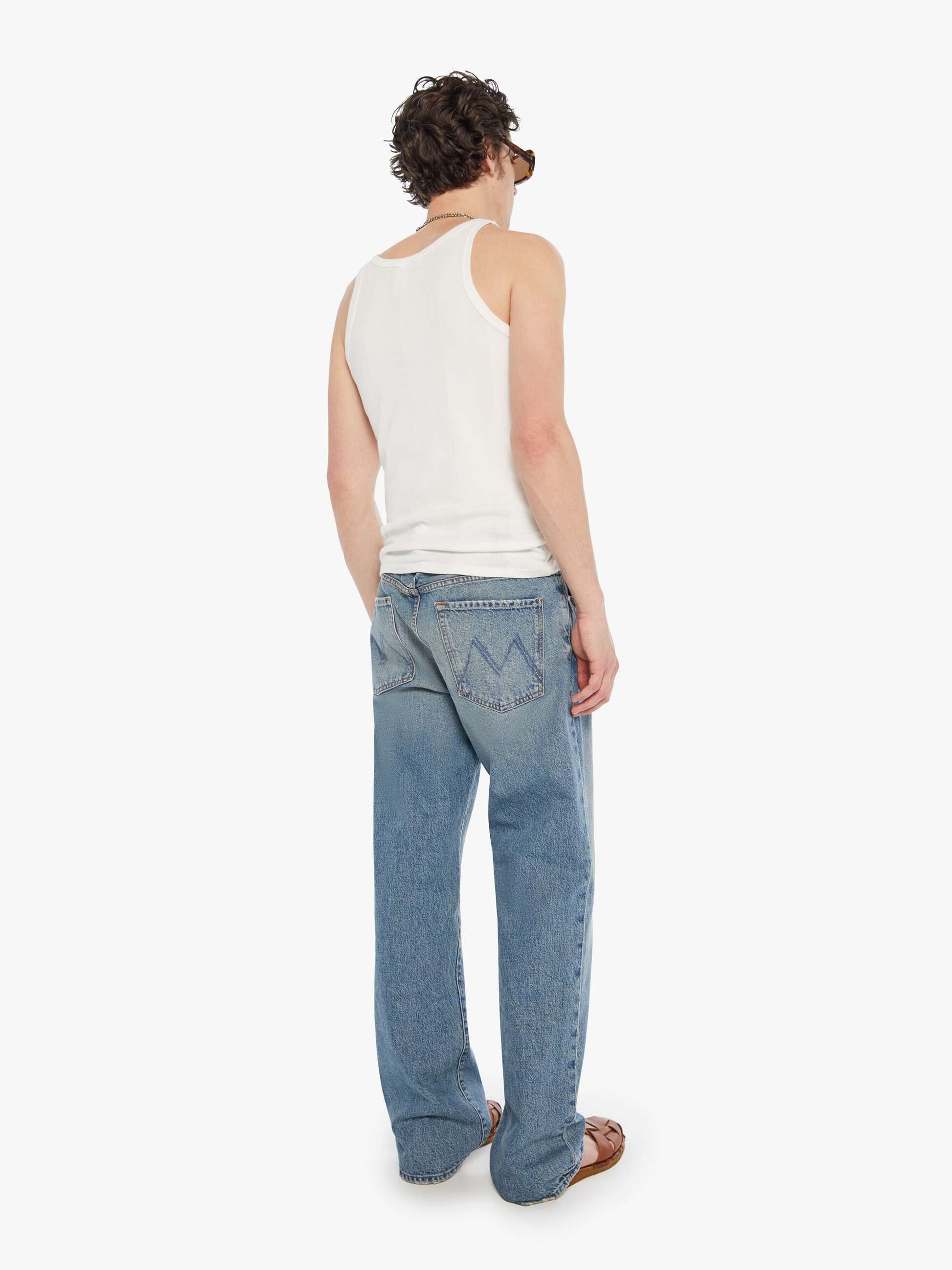 Mother Denim The Big Shot Knuckle Down