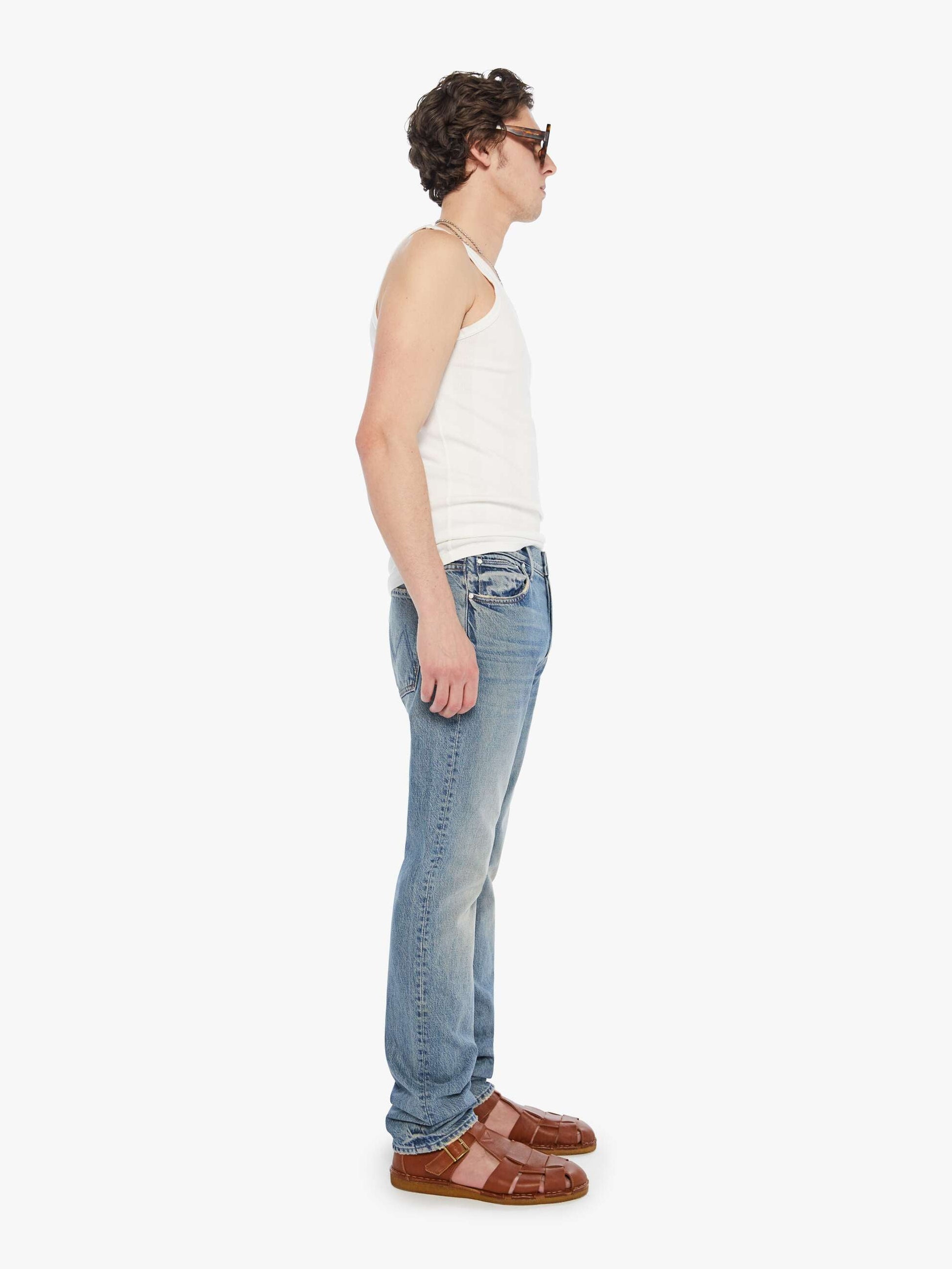 Mother Denim The Mega Neat Knuckle Down
