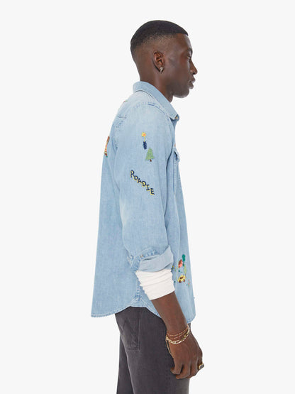 Mother Denim The City Slicker Blue (Light-Pastel)