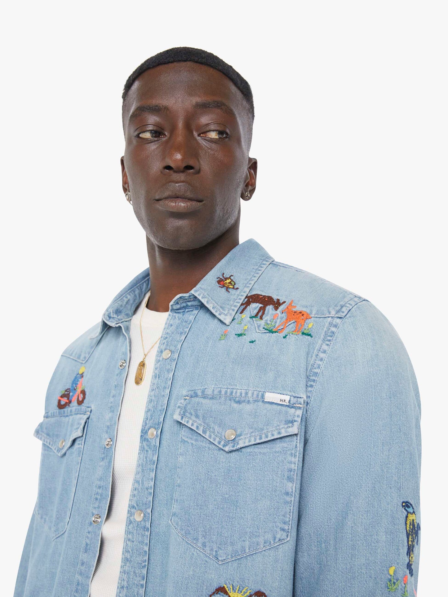 Mother Denim The City Slicker Blue (Light-Pastel)