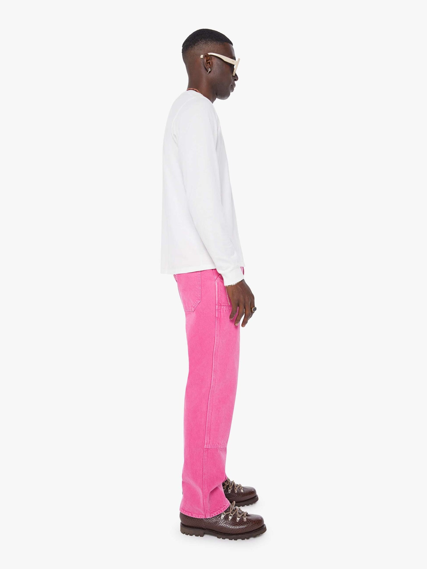 Mother Denim The Big Shot Carpenter Pink (Dark)