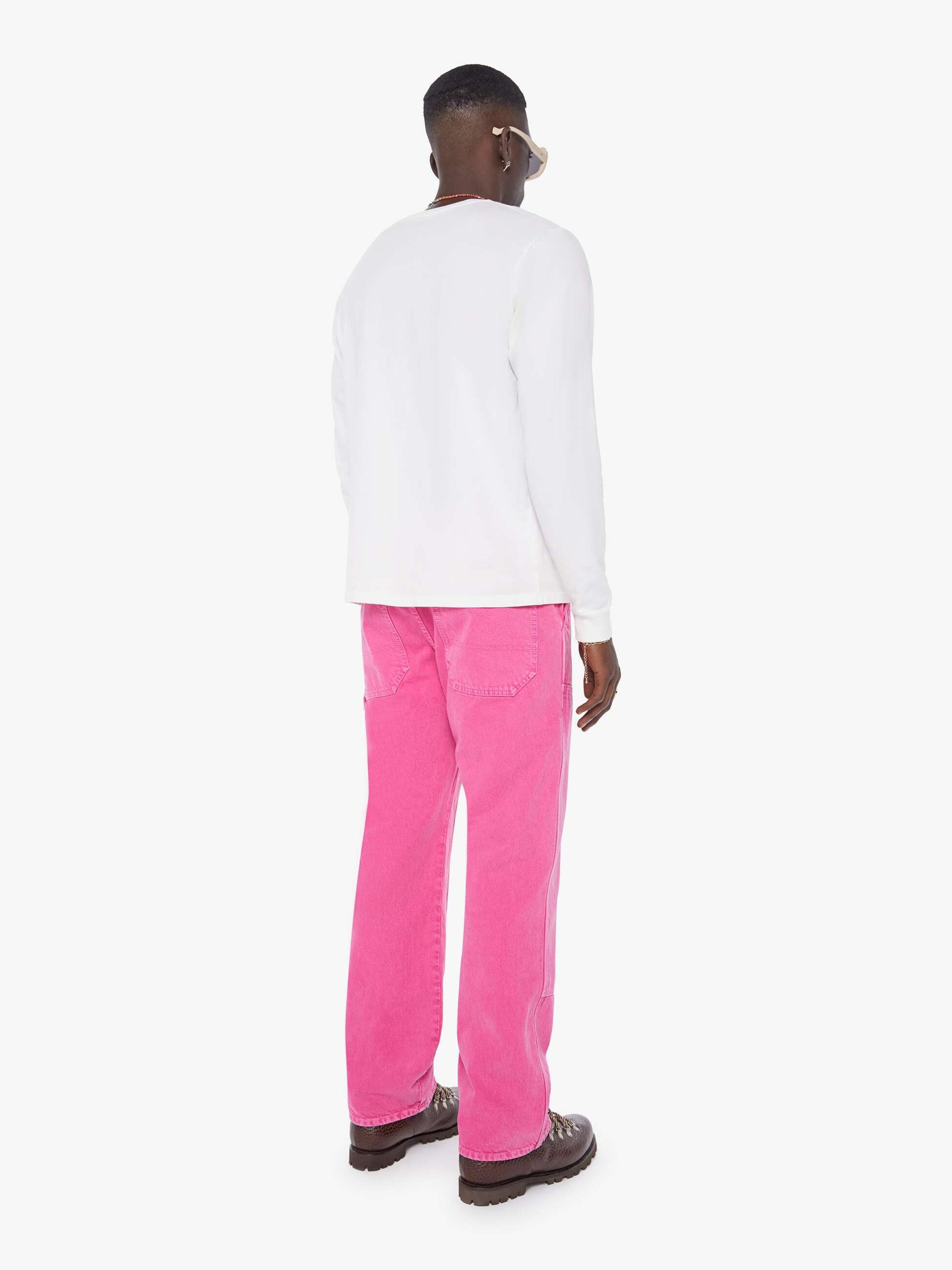 Mother Denim The Big Shot Carpenter Pink (Dark)