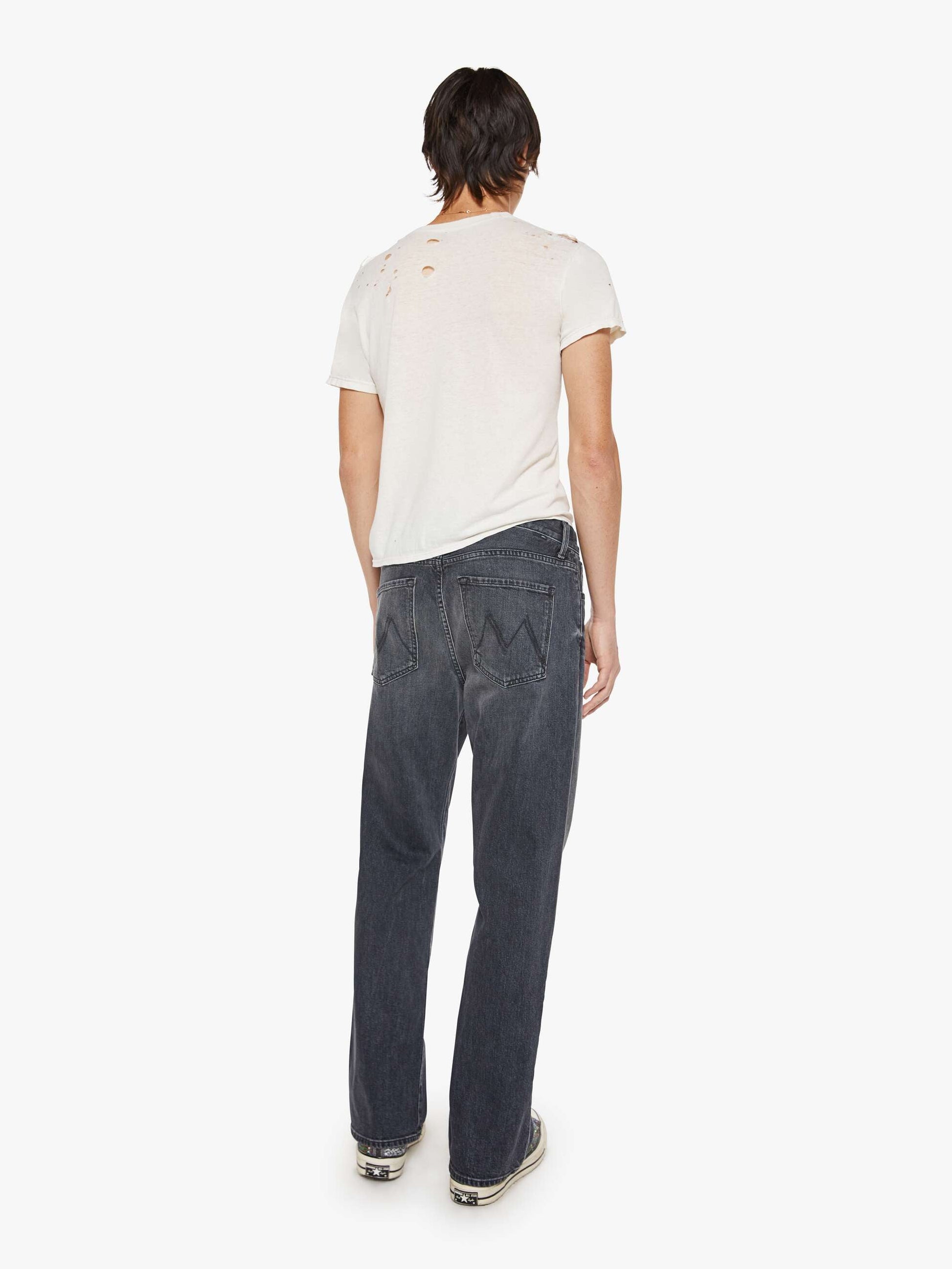 Mother Denim The Big Shot Black