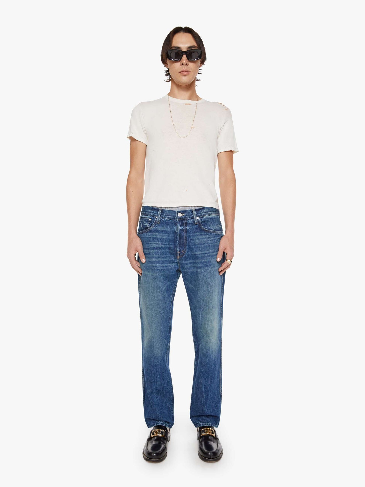 Mother Denim The Bronco Blue (Medium)