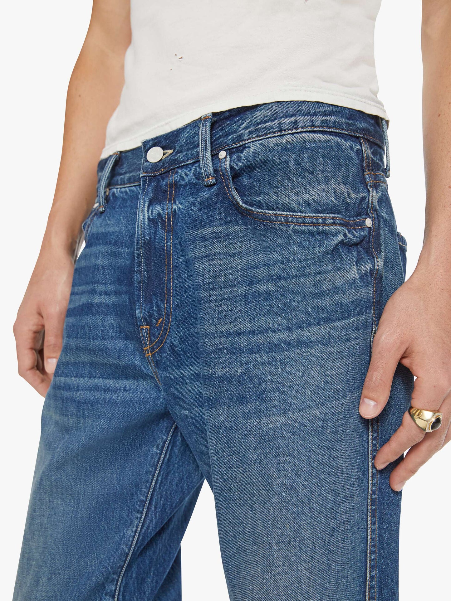 Mother Denim The Bronco Blue (Medium)
