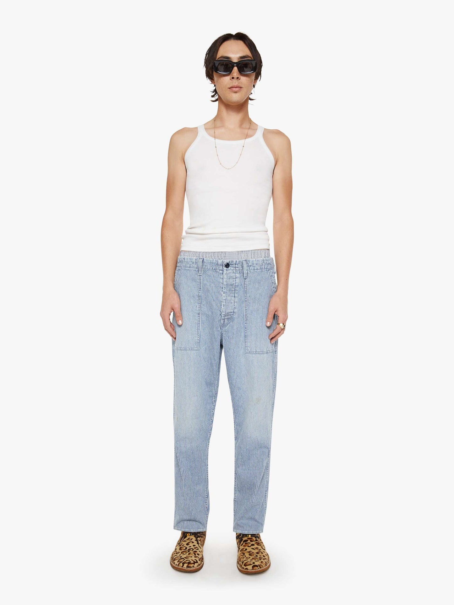 Mother Denim The Commando Blue (Light-Pastel)