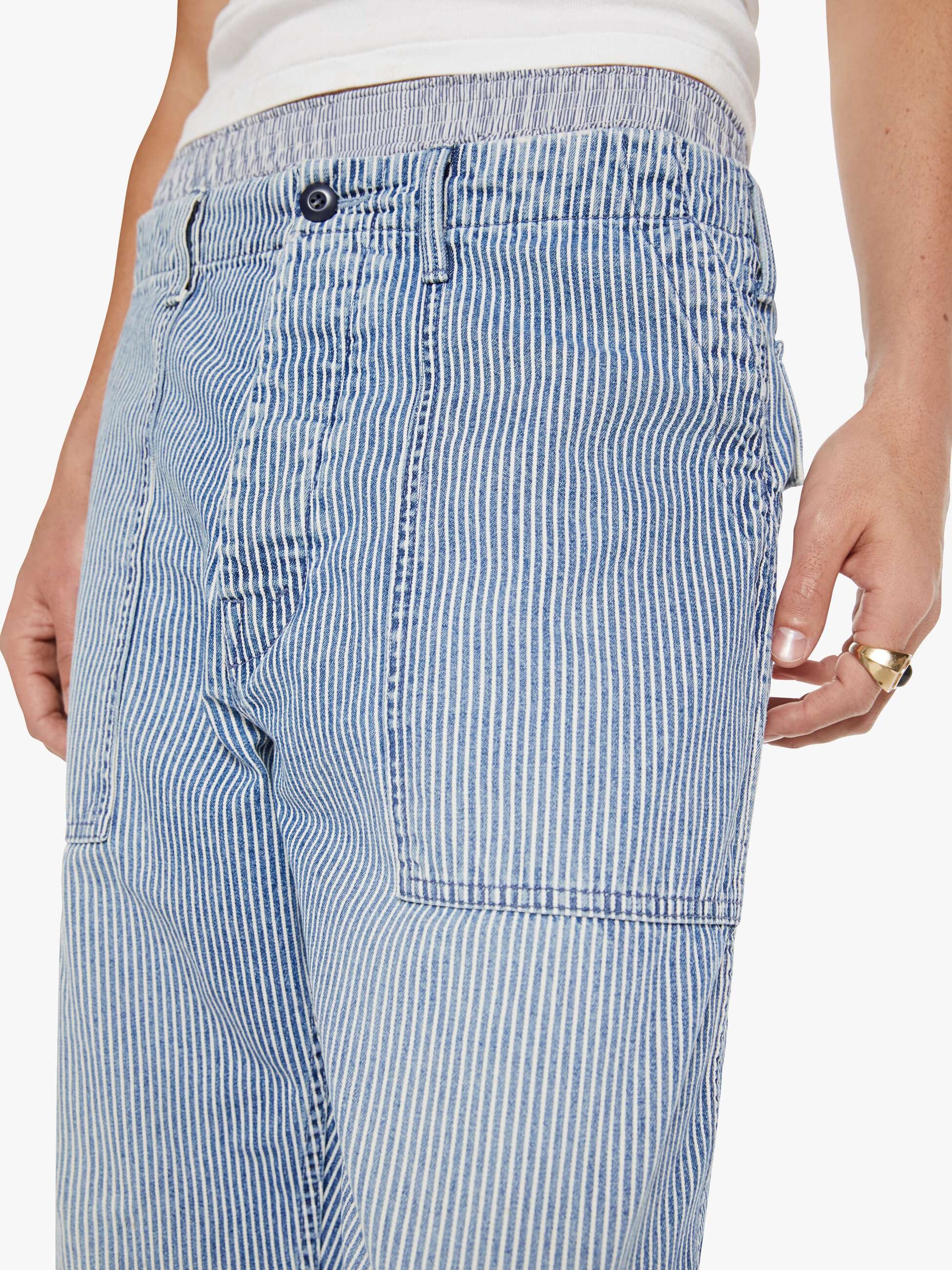 Mother Denim The Commando Blue (Light-Pastel)