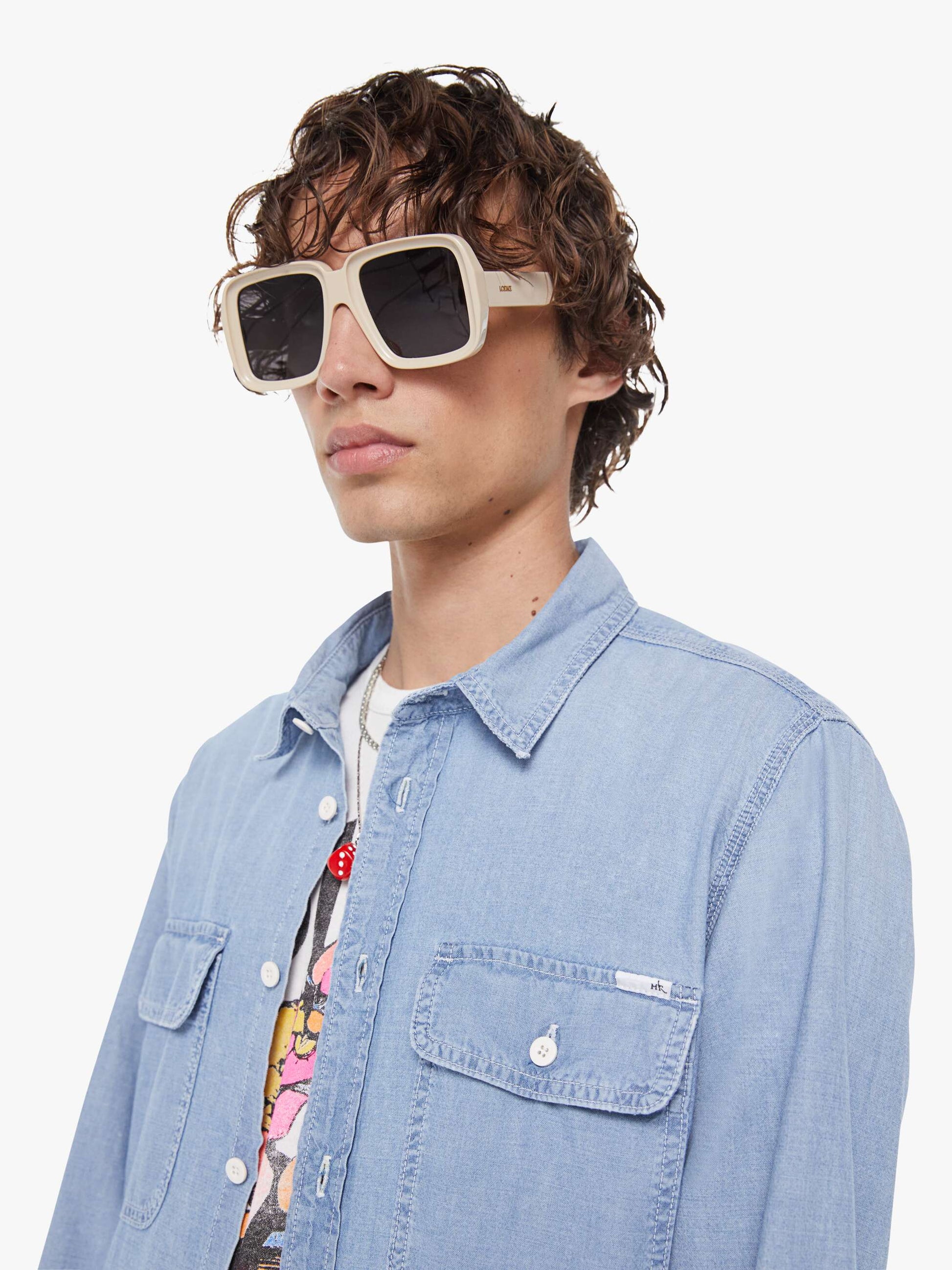 Mother Denim The Rounded Freeze Blue (Medium)