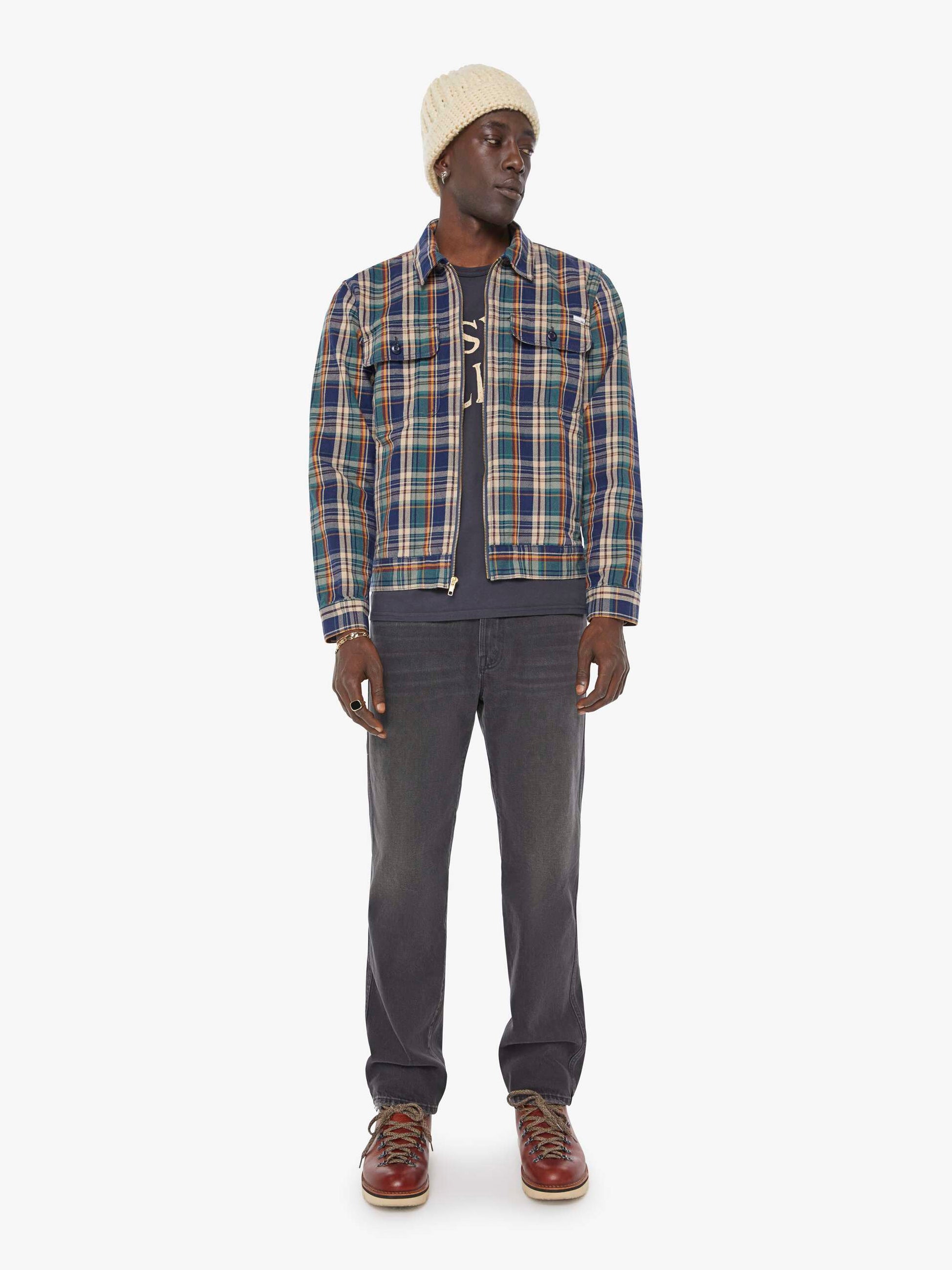 Mother Denim The Rounded Freeze Jacket Assorted (Open)