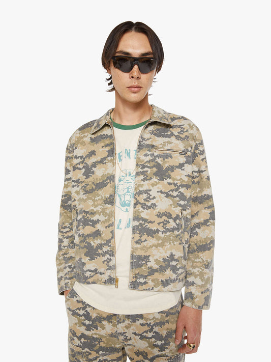 Mother Denim The No Reception -What The Duck What The Duck Camo