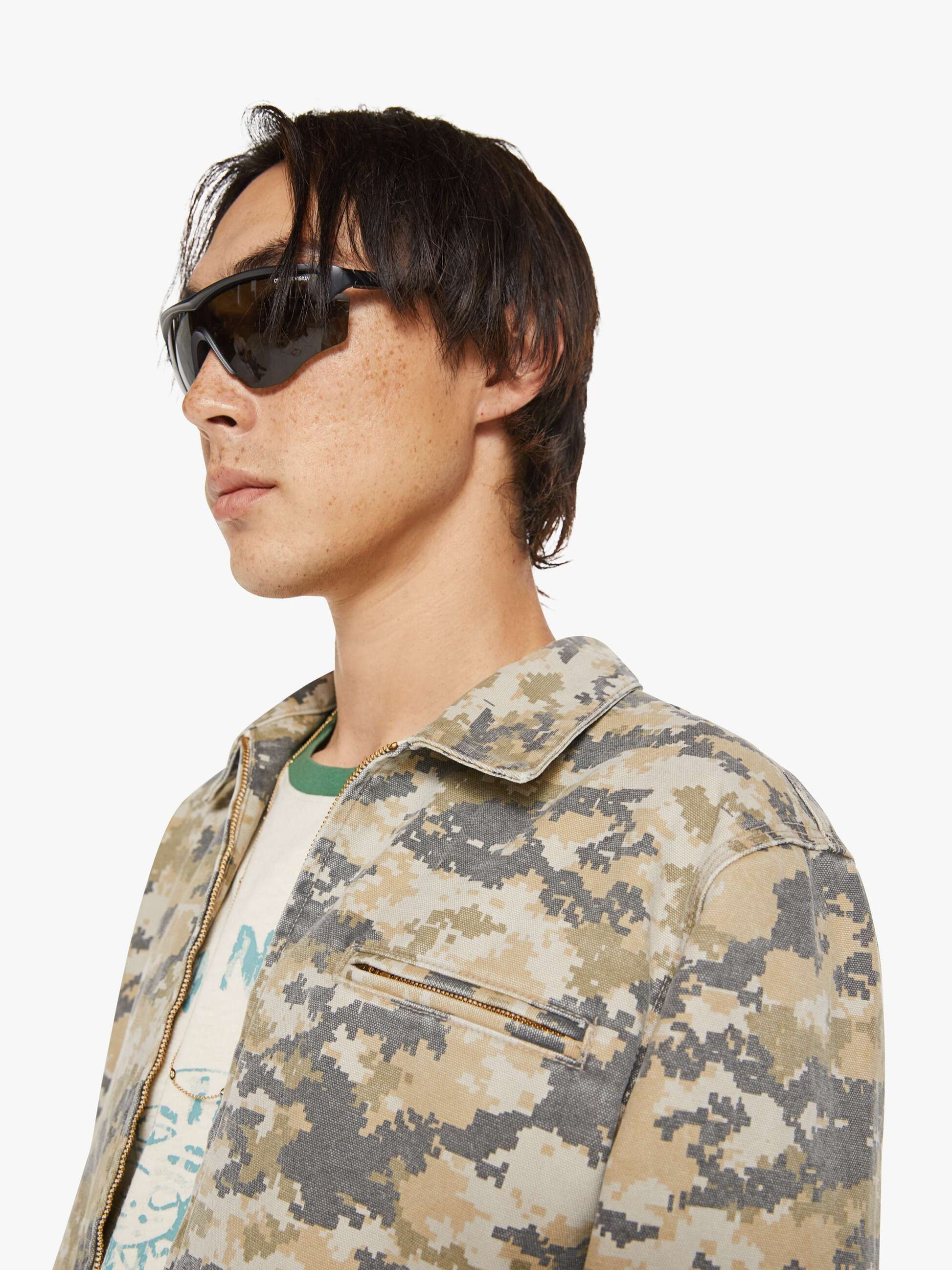Mother Denim The No Reception -What The Duck What The Duck Camo