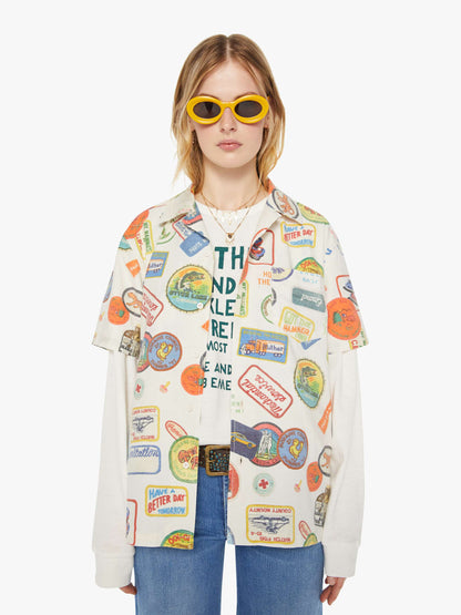 Mother Denim The Hooky Badge Of Honor