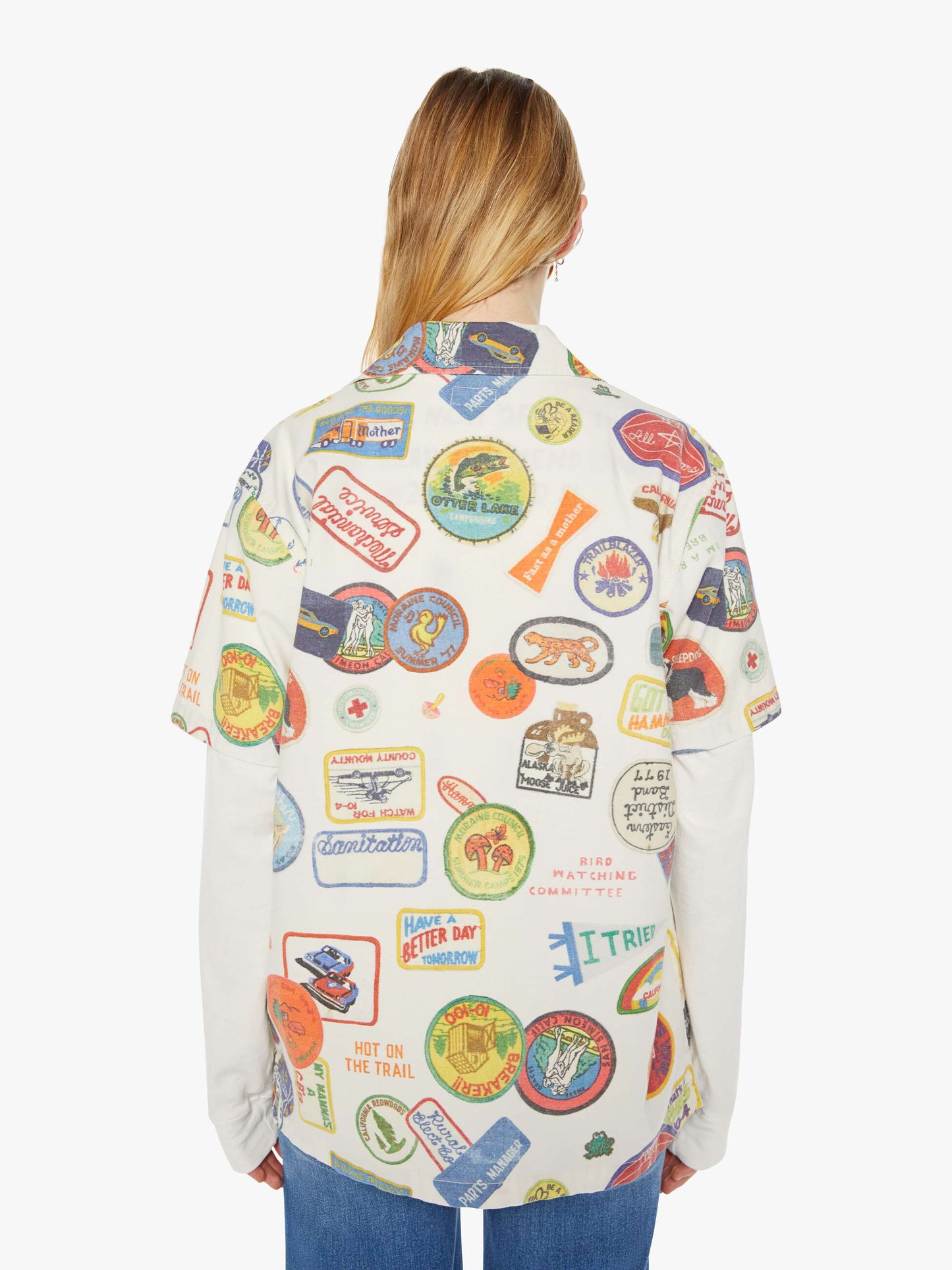 Mother Denim The Hooky Badge Of Honor