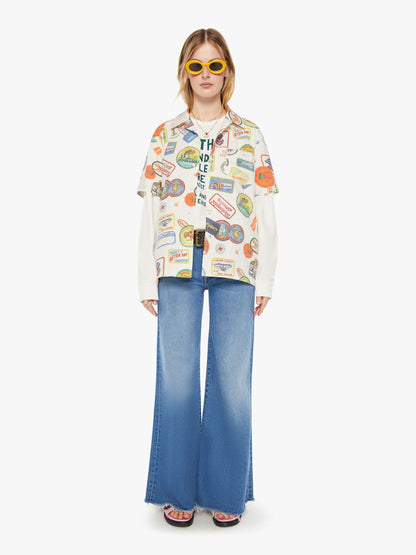 Mother Denim The Hooky Badge Of Honor