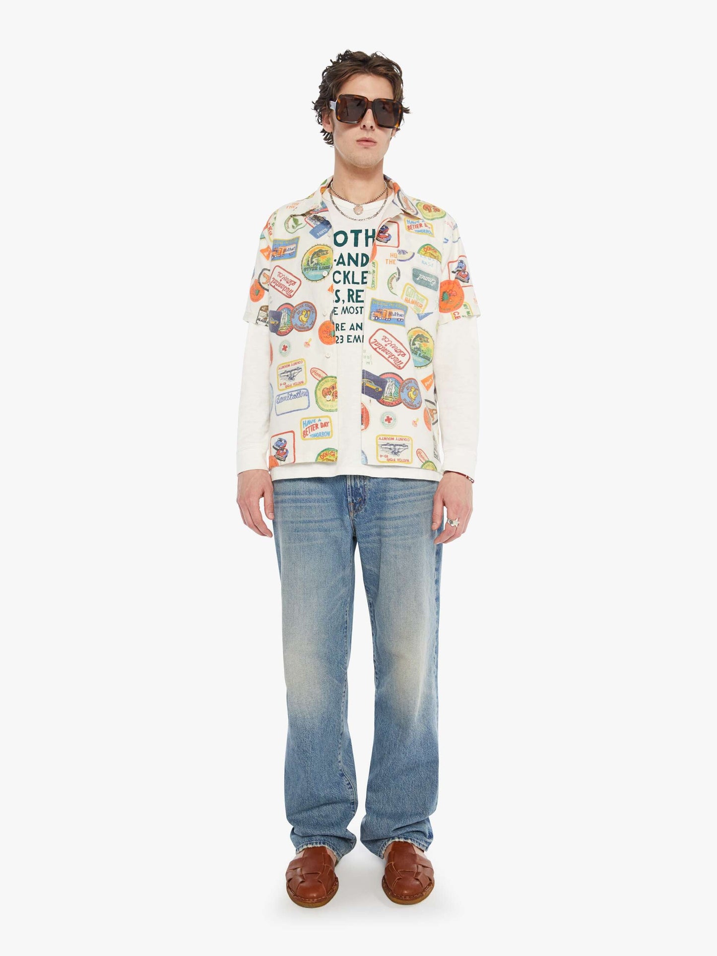 Mother Denim The Hooky Badge Of Honor