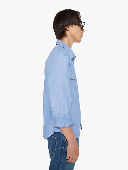 Mother Denim The Rounded Freeze Blue (Medium)