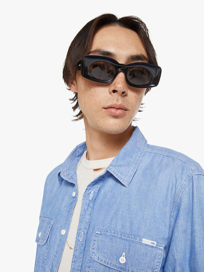 Mother Denim The Rounded Freeze Blue (Medium)