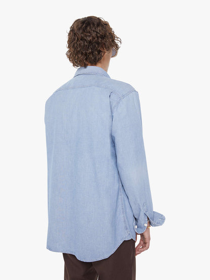 Mother Denim The Rounded Freeze Blue (Medium)