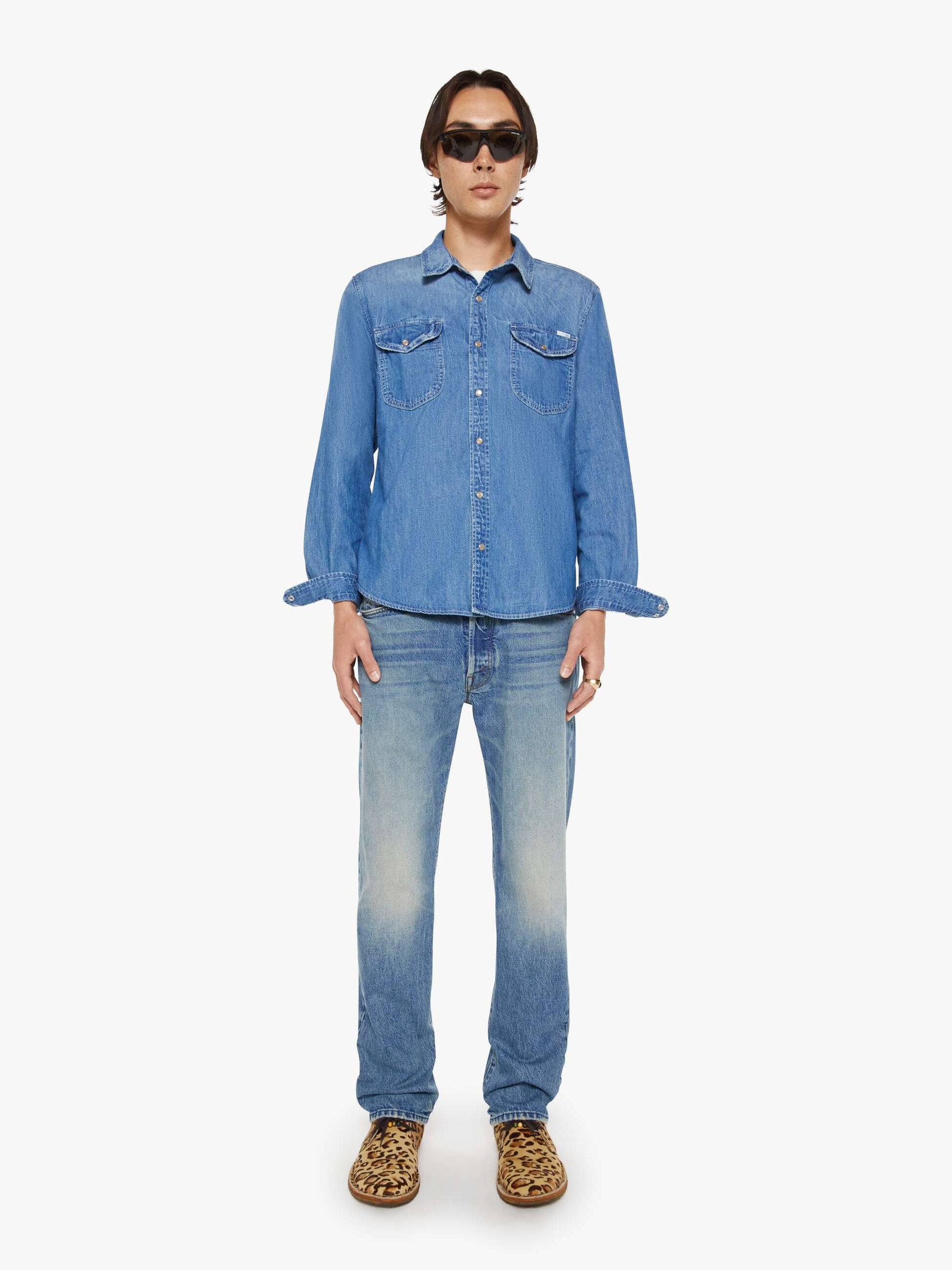 Mother Denim The Speed Date Blue (Medium)