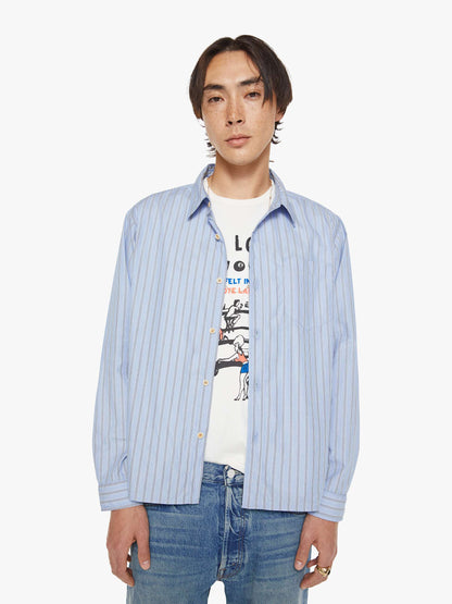 Mother Denim The Back To Square One Blue (Light-Pastel)