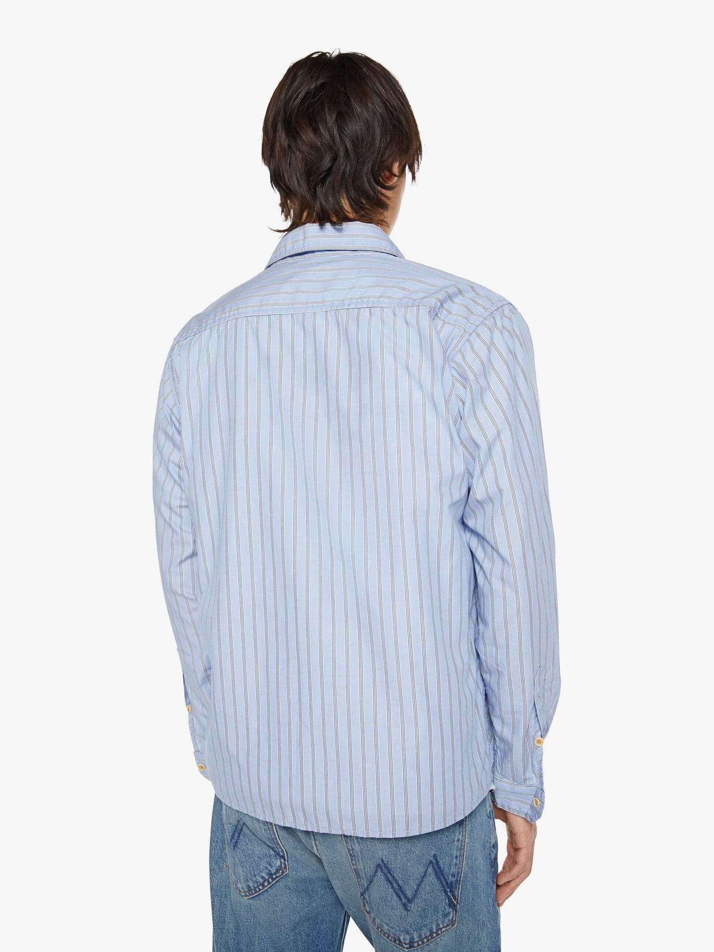 Mother Denim The Back To Square One Blue (Light-Pastel)