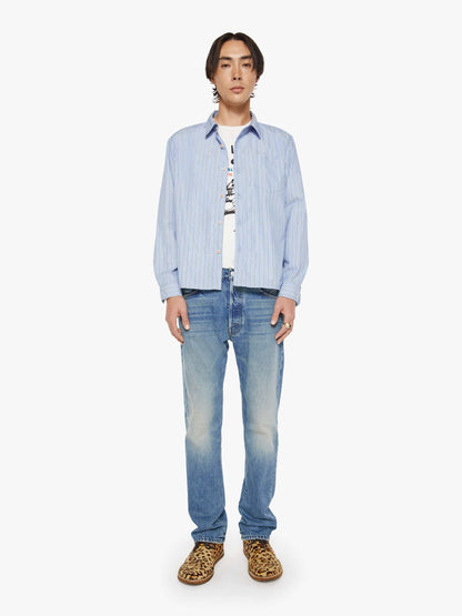 Mother Denim The Back To Square One Blue (Light-Pastel)