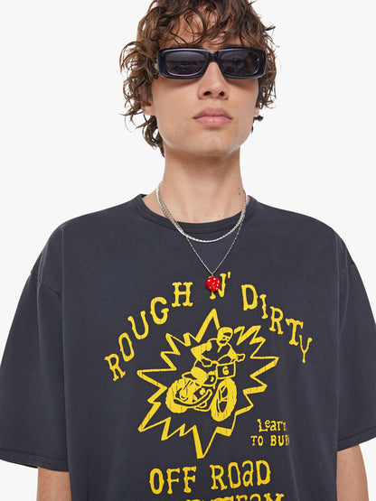 Mother Denim The Coops Tee Black