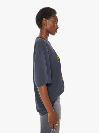 Mother Denim The Coops Tee Black