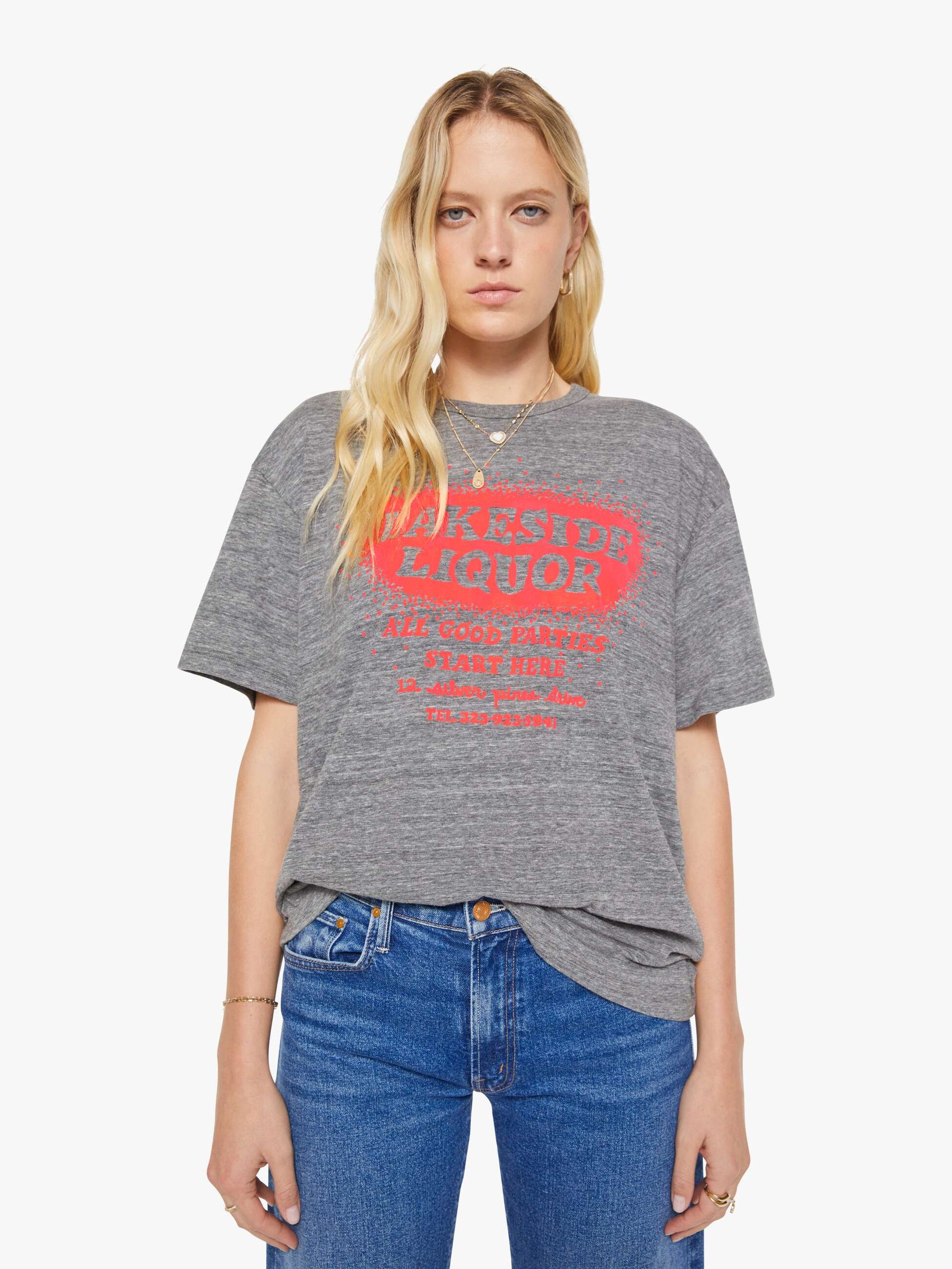 Mother Denim The Lowdown Grey