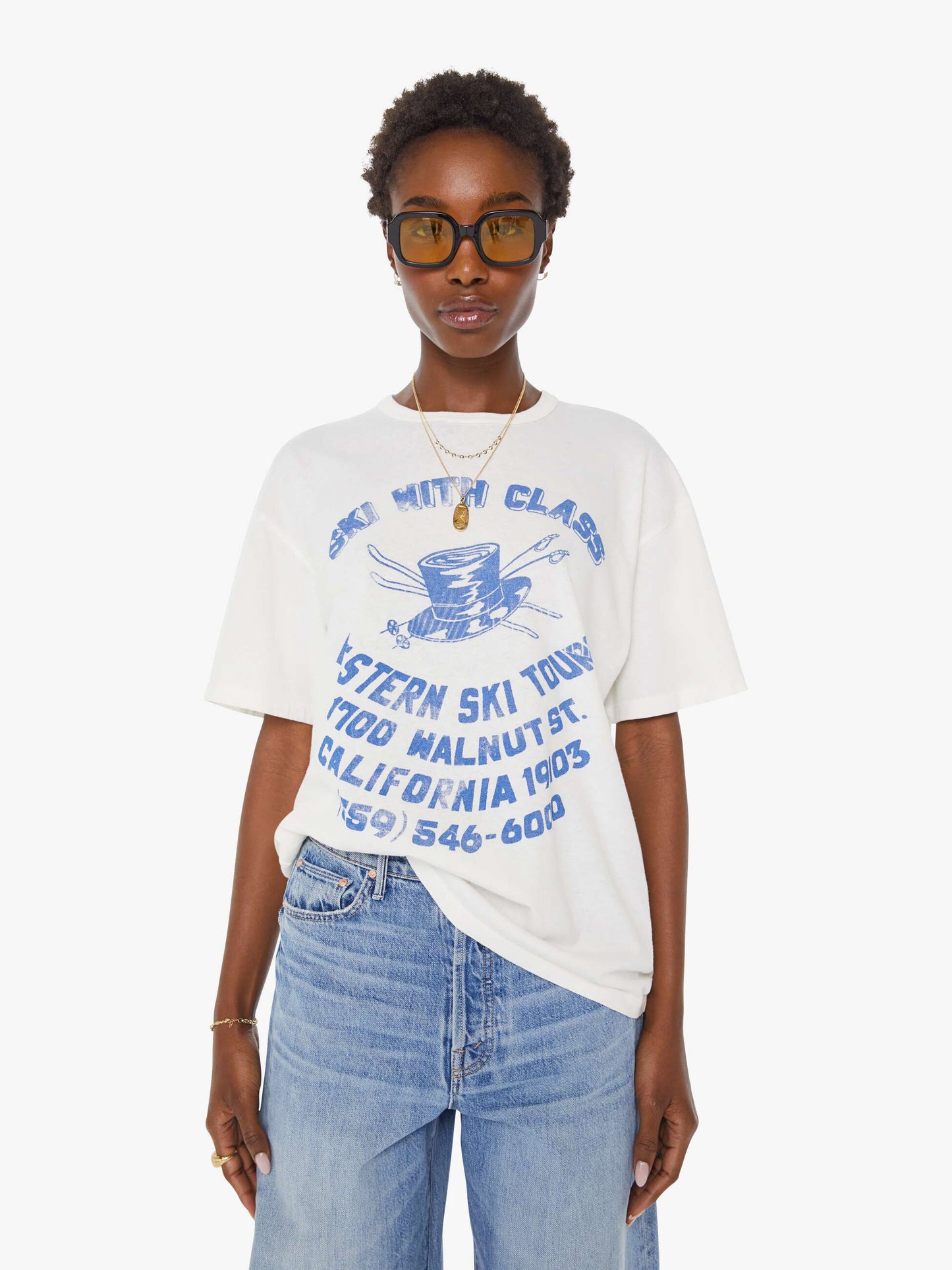 Mother Denim The Lowdown White (Natural)