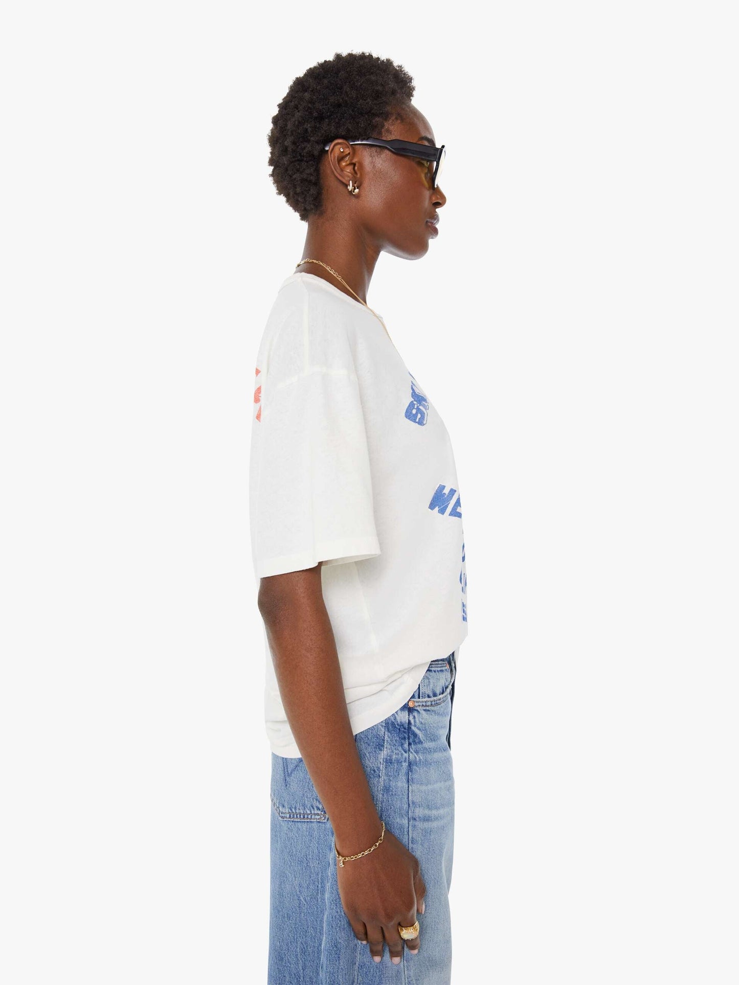 Mother Denim The Lowdown White (Natural)