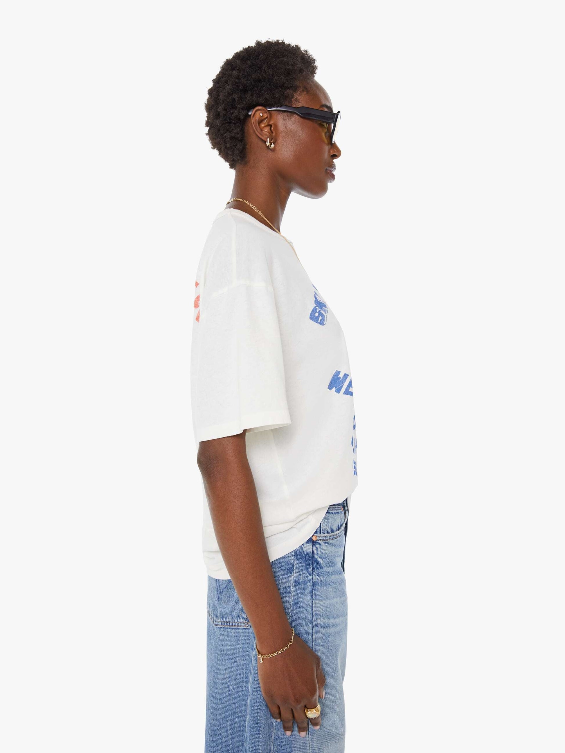Mother Denim The Lowdown White (Natural)