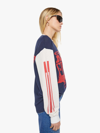 Mother Denim The Long Sleeve Lowdown Blue (Navy)