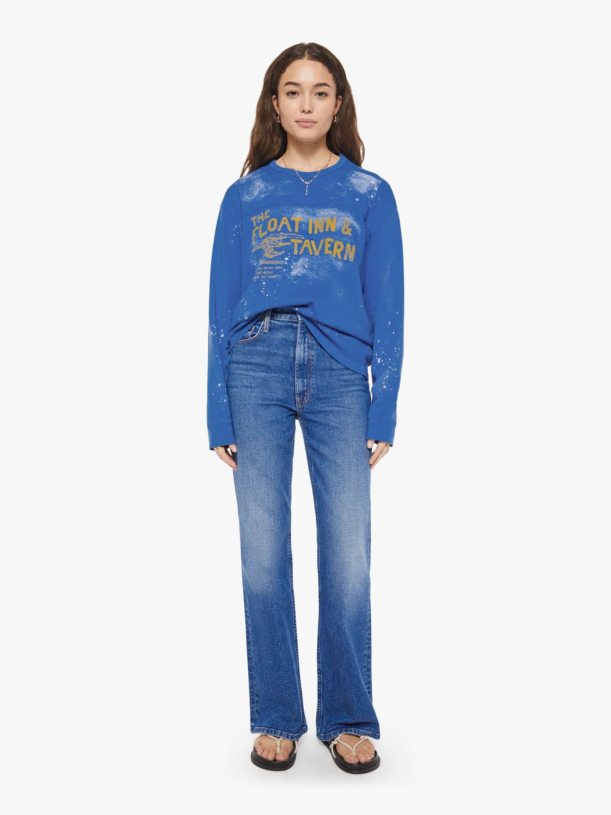Mother Denim The Player Blue