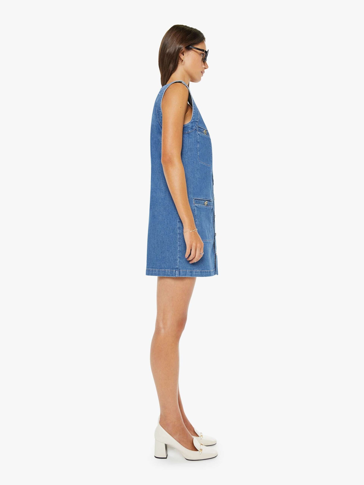 Mother Denim The Stashed Picky Mini Dress Whisk Me Away