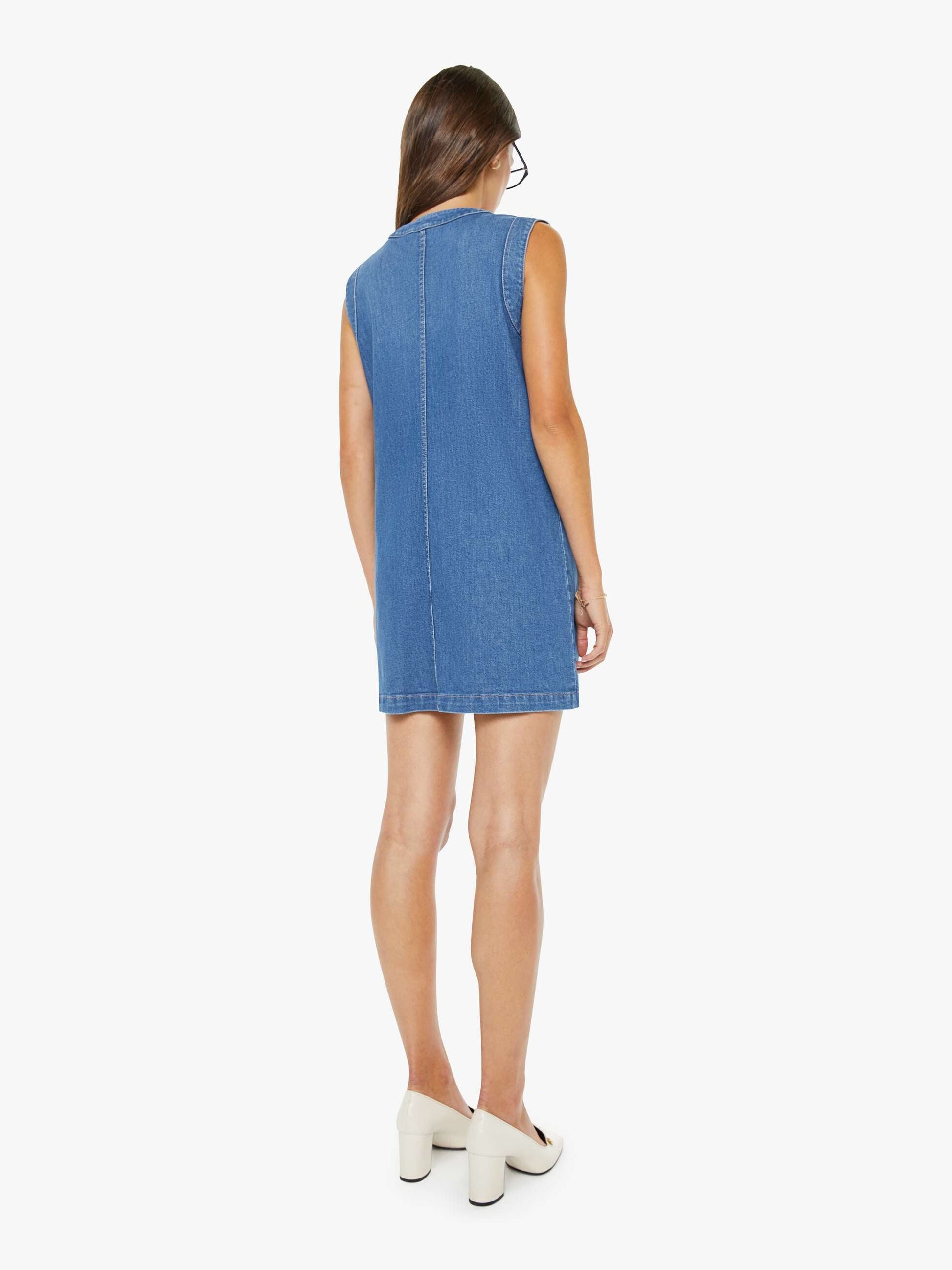 Mother Denim The Stashed Picky Mini Dress Whisk Me Away